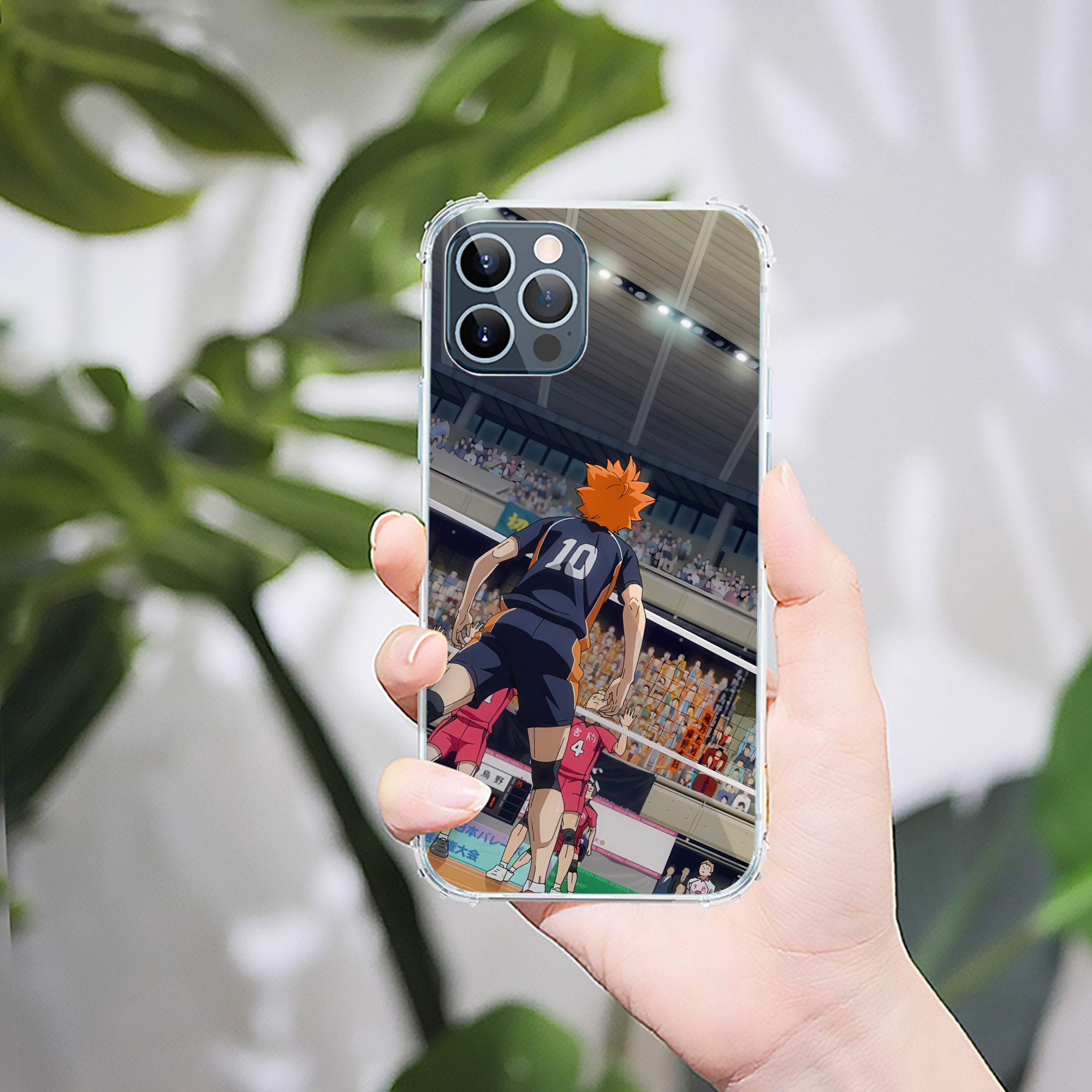 （画像用） ハイキュー!! Haikyu!! 【iPhone 12シリーズ対応】透明スマホケース（クリアソフトケース）